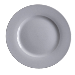 PIATTO PORTATA IN PORCELLANA BIANCA CM 31