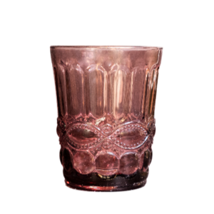 BICCHIERE ACQUA COLORATI ROSA