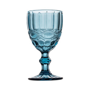 BICCHIERE VINO COLORATO BLU