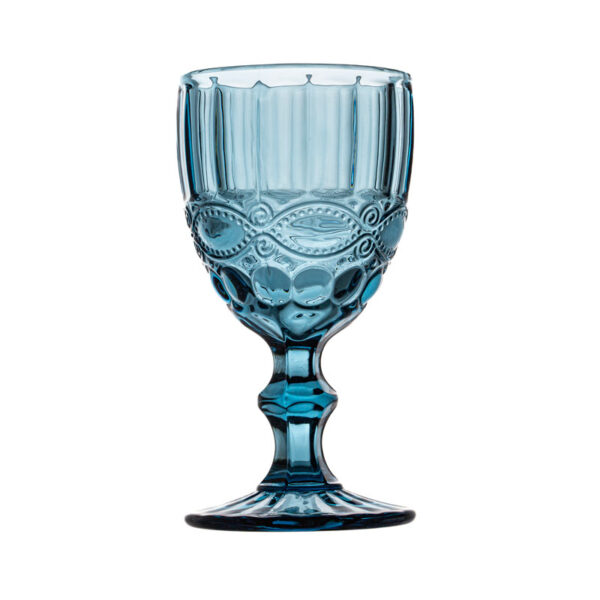 BICCHIERE VINO COLORATO BLU