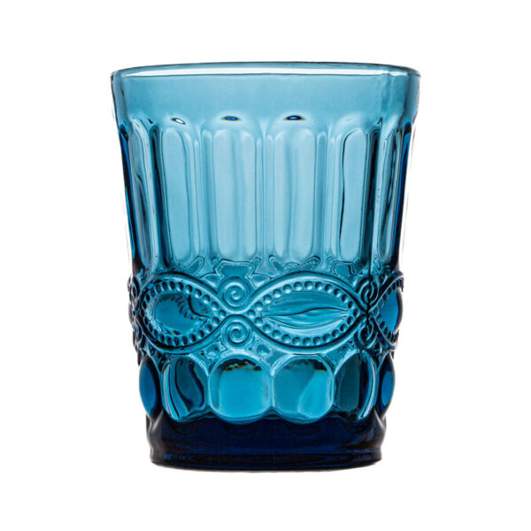 BICCHIERE ACQUA COLORATO BLU