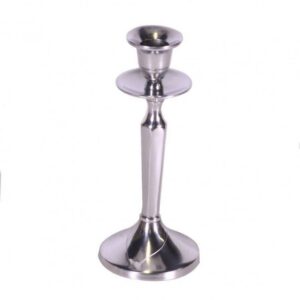 CANDELABRO SINGOLO ARGENTO CM 30