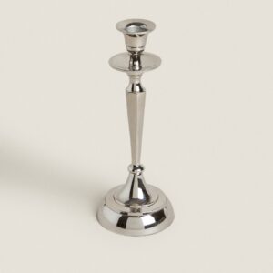 CANDELABRO SINGOLO ARGENTO CM 41