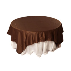 COPRIMACCHIA RASO MARRONE 220x220cm
