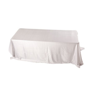 COPRIMACCHIA EFFETTO LINO BIANCO 220x220cm