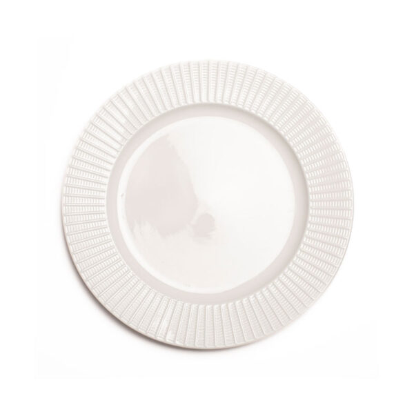 PIATTO PIANO STRIPES BIANCO 28cm