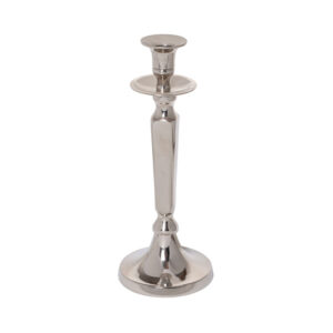 CANDELABRO SINGOLO 30cm ARGENTO