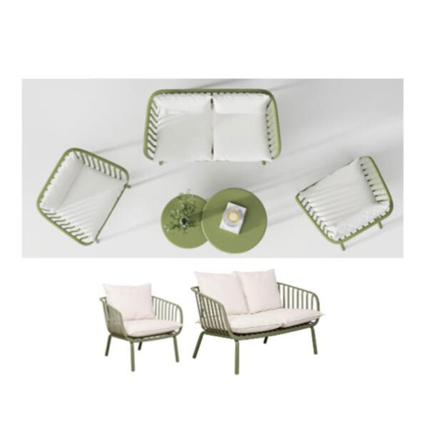 SET DIVANO 5 PEZZI